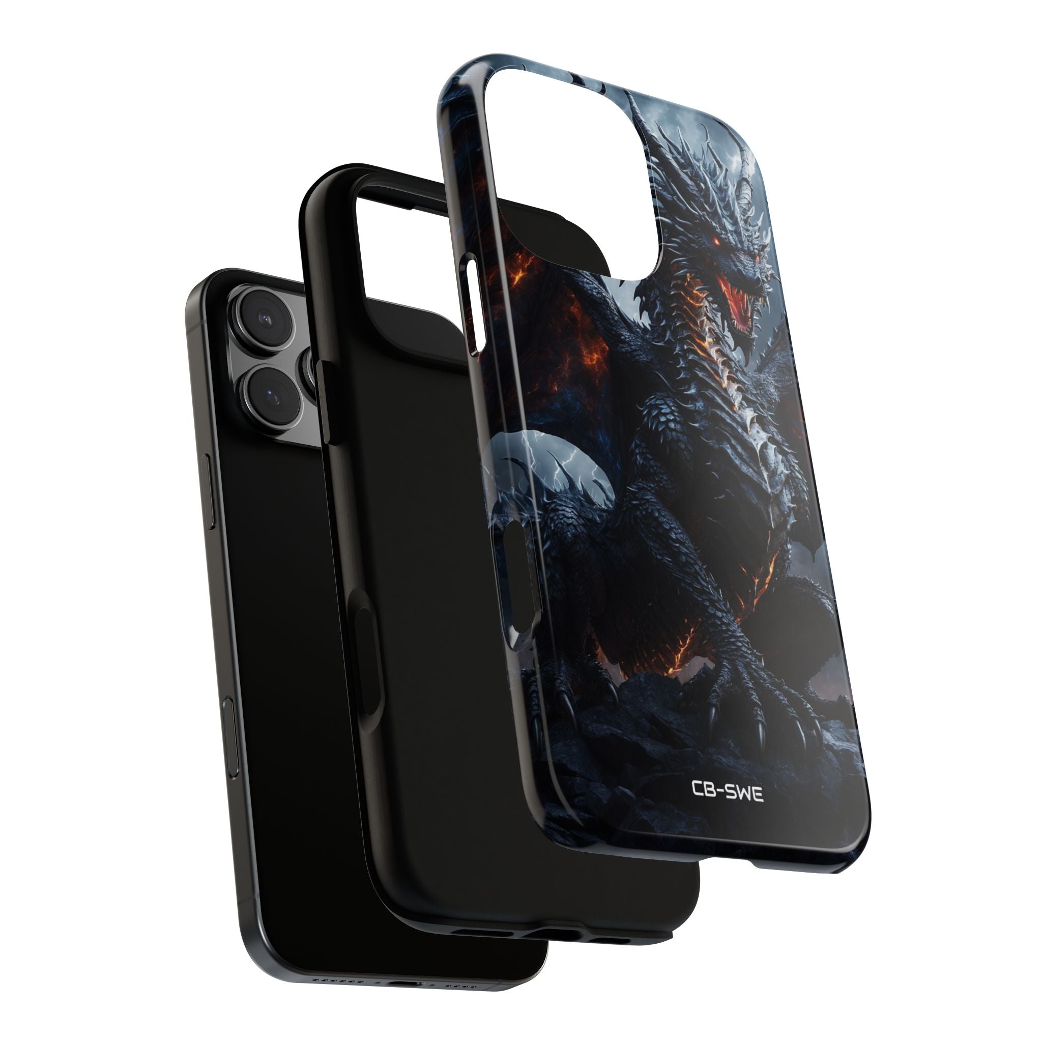 Fiery Wings Unleashed - iPhone Case