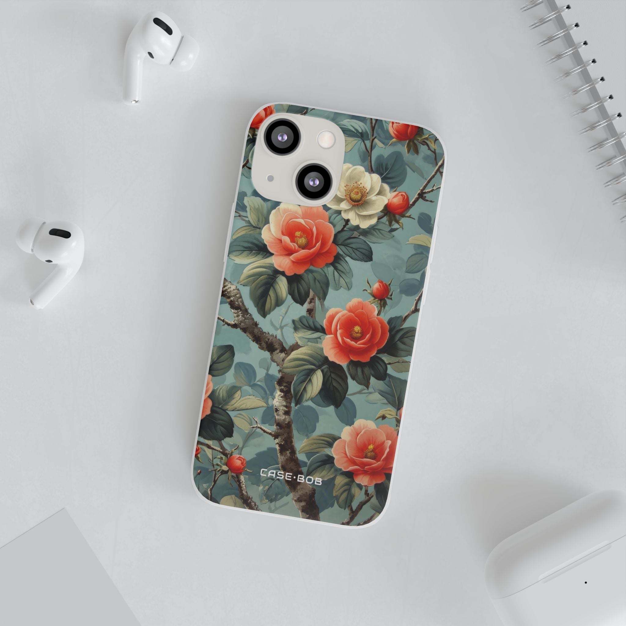 Coral Bloom iPhone 13 mini Case - Soft