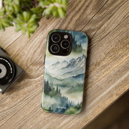 Misty Peaks Emerge - iPhone Case