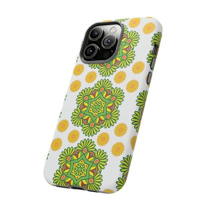 Lime Mandela - Protective Phone Case