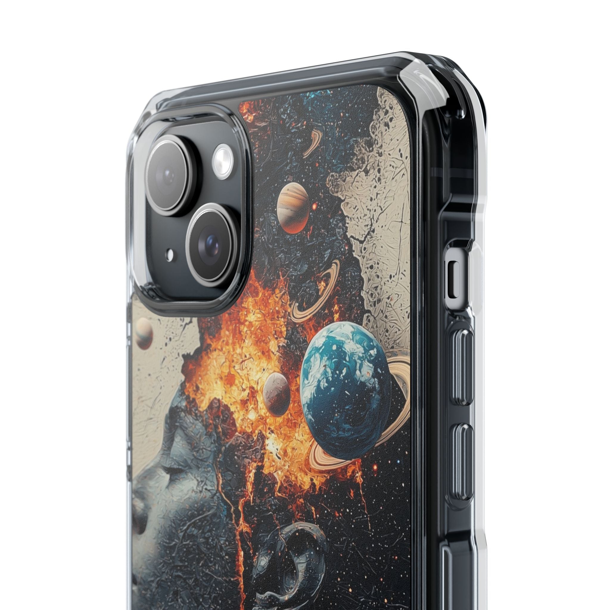 Cosmic Mind Erupts iPhone Case - Impact