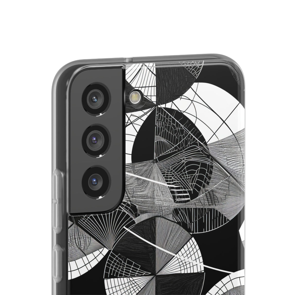 Geometrische Eleganz | Flexible Handyhülle für Samsung Galaxy