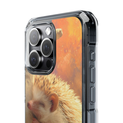Hedgehog Rests Dreaming iPhone Case - Impact