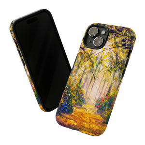 Sunny forest - Protective Phone Case