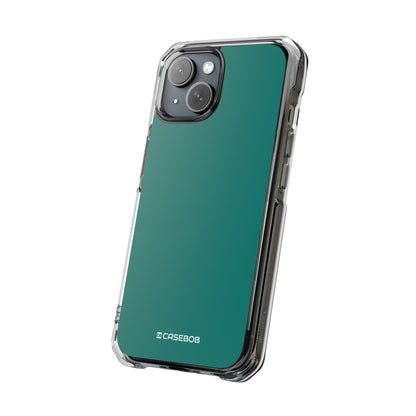 Pine Green - Clear Impact Case for iPhone