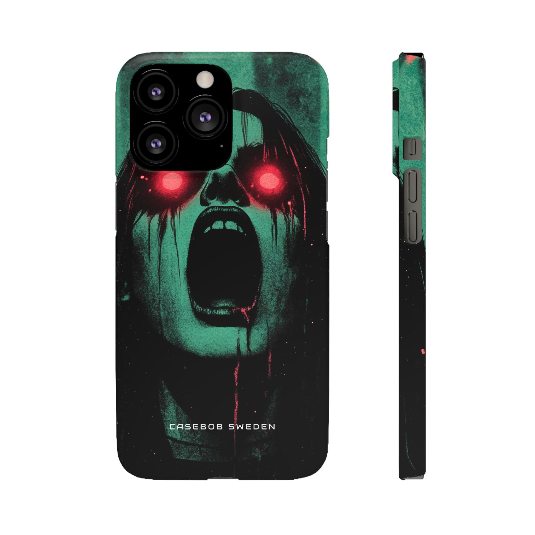 Haunting Glow of Gothic Eyes iPhone 13 - Slim Phone Case