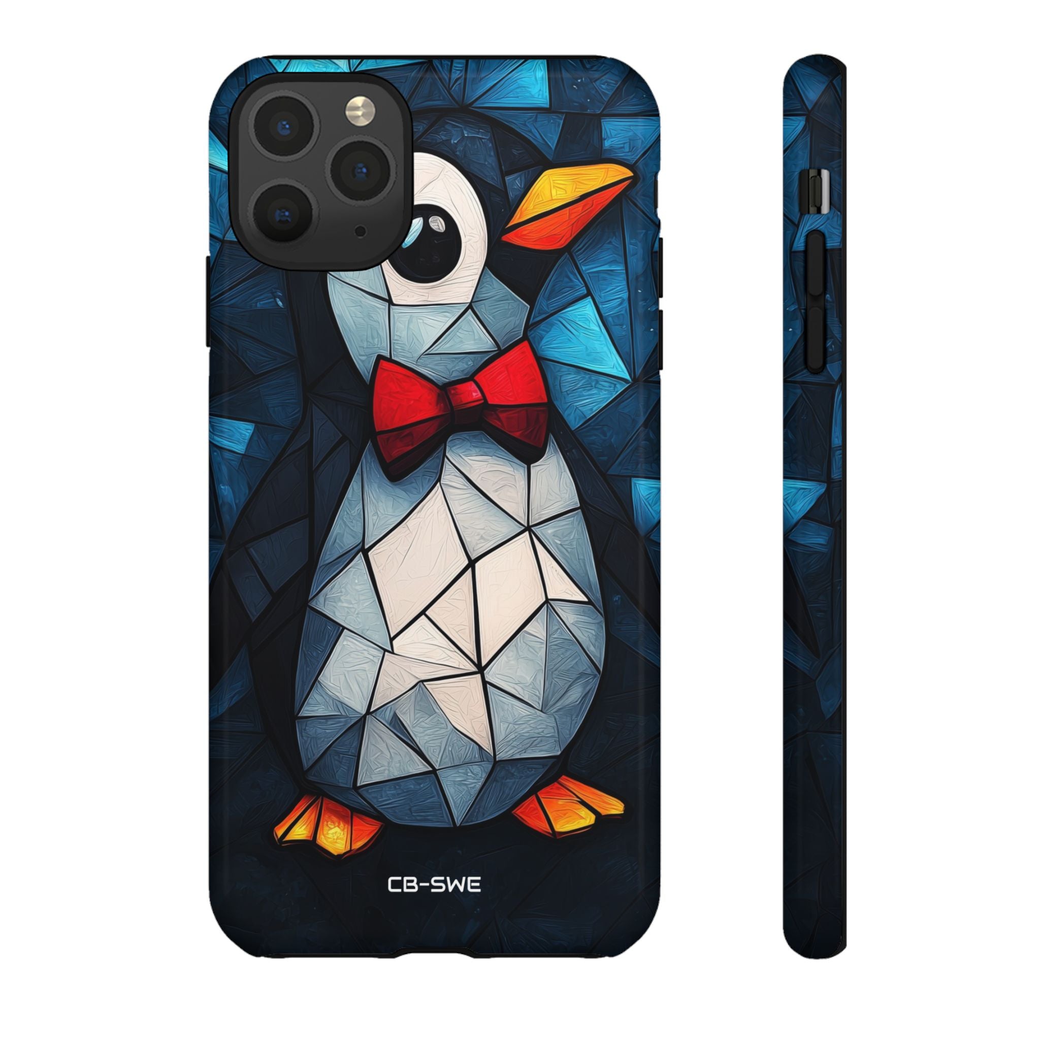 Penguin Wears Bow Tie - iPhone Case