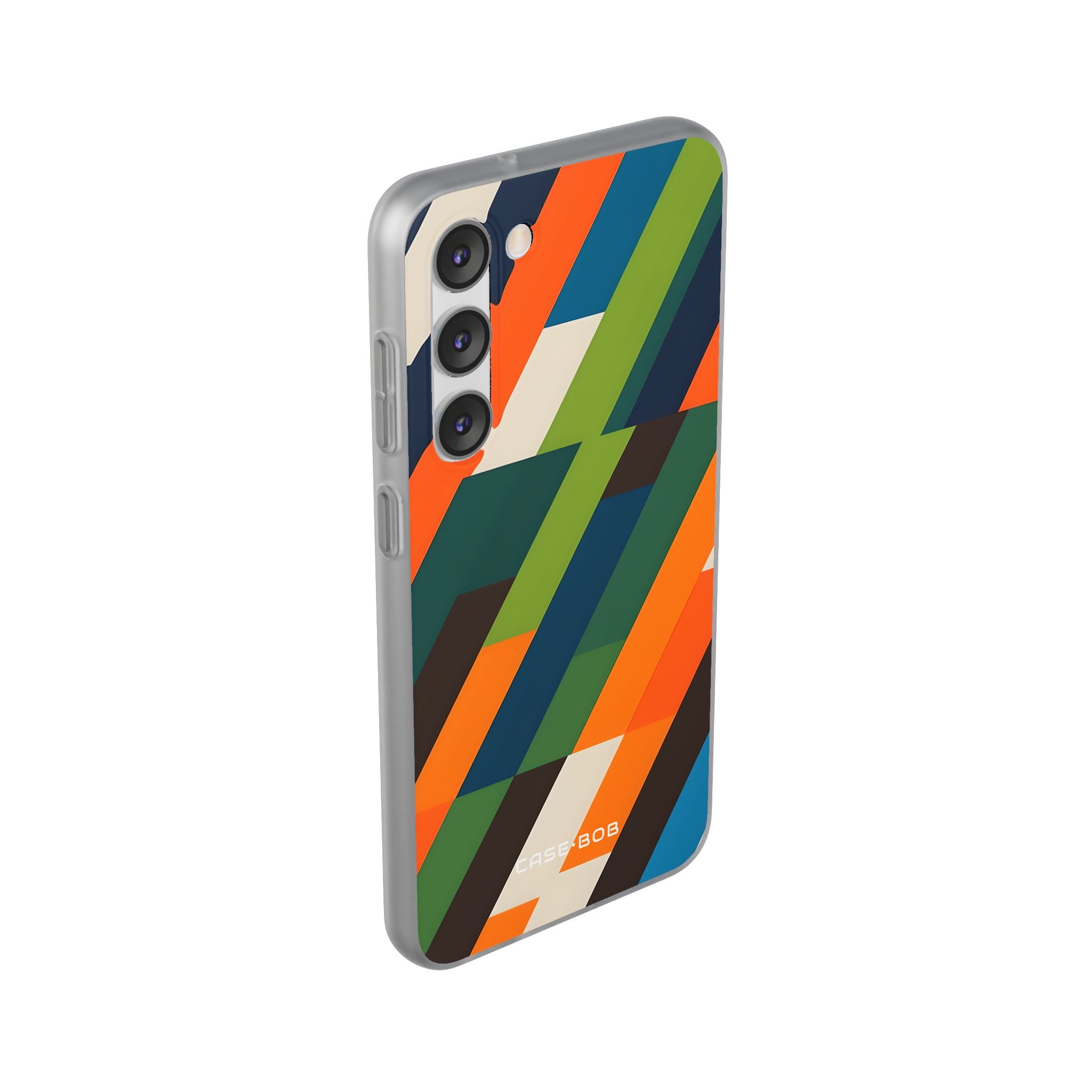 Diagonal Blaze Samsung S23 Plus Case - Soft