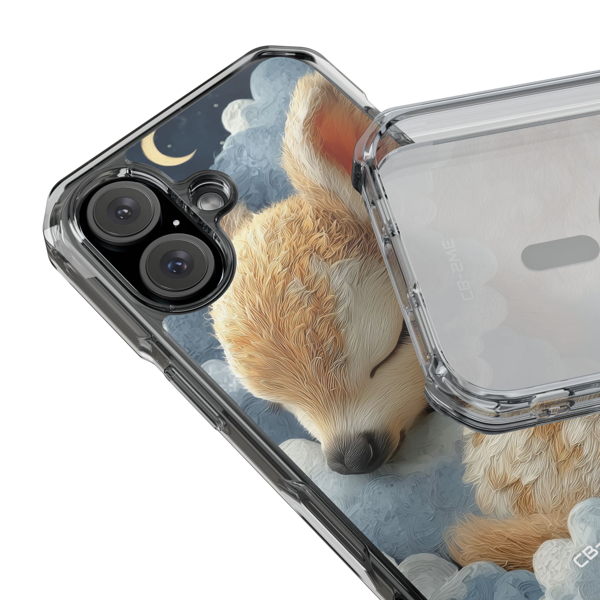 Dreaming Fawn Sleeps iPhone Case - Impact