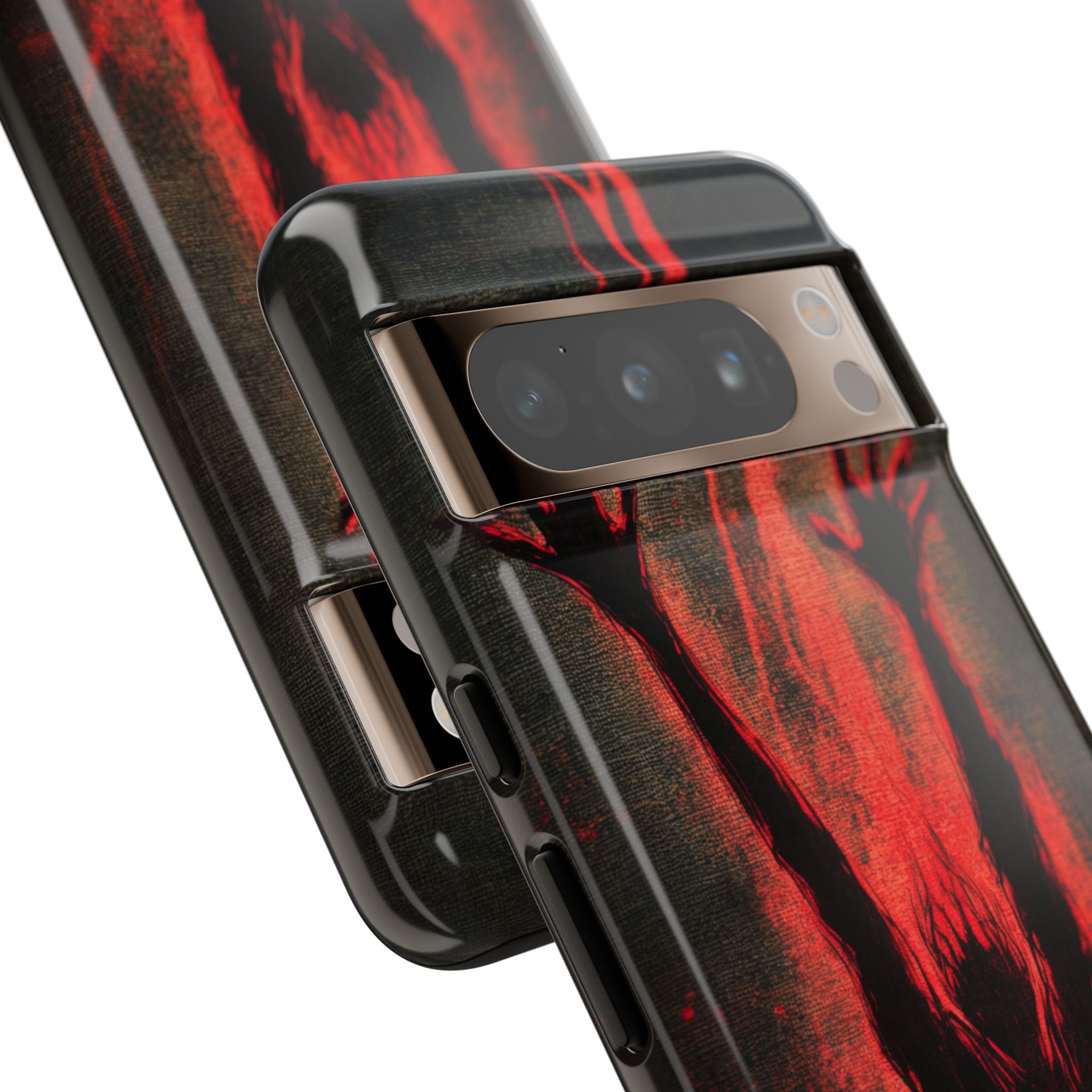 Gothic Crimson Ascension Google Pixel 8 - Tough Phone Case