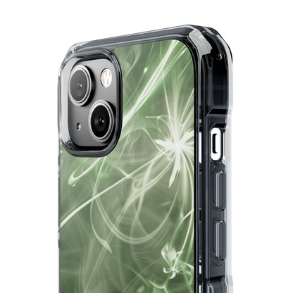Green Spirit Flow iPhone 14 - Impact Clear+