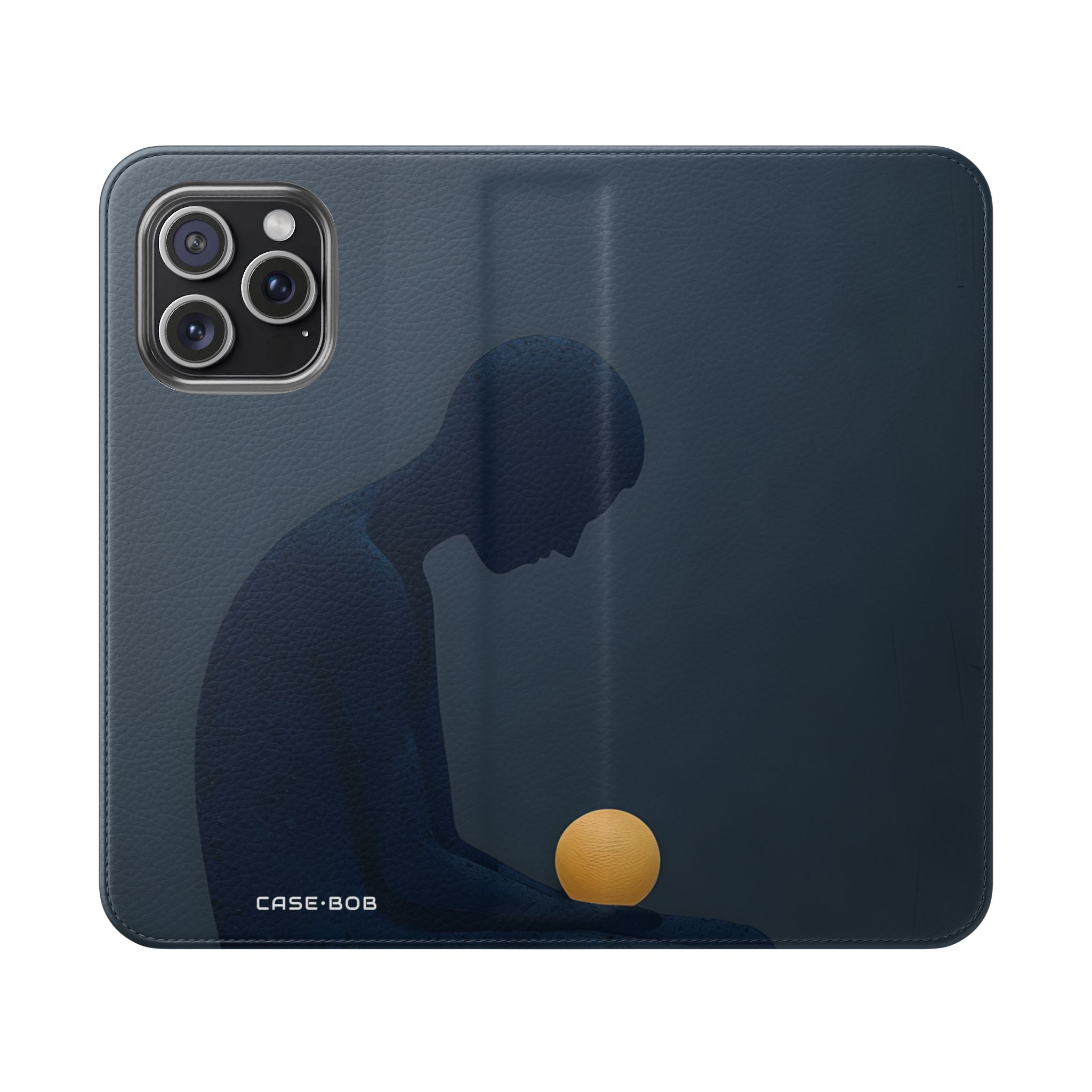 Kuunvalossa Siluetti - iPhone 15 Pro Max -lompakkokotelo