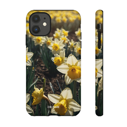 Golden Daffodils Bloom - iPhone Case
