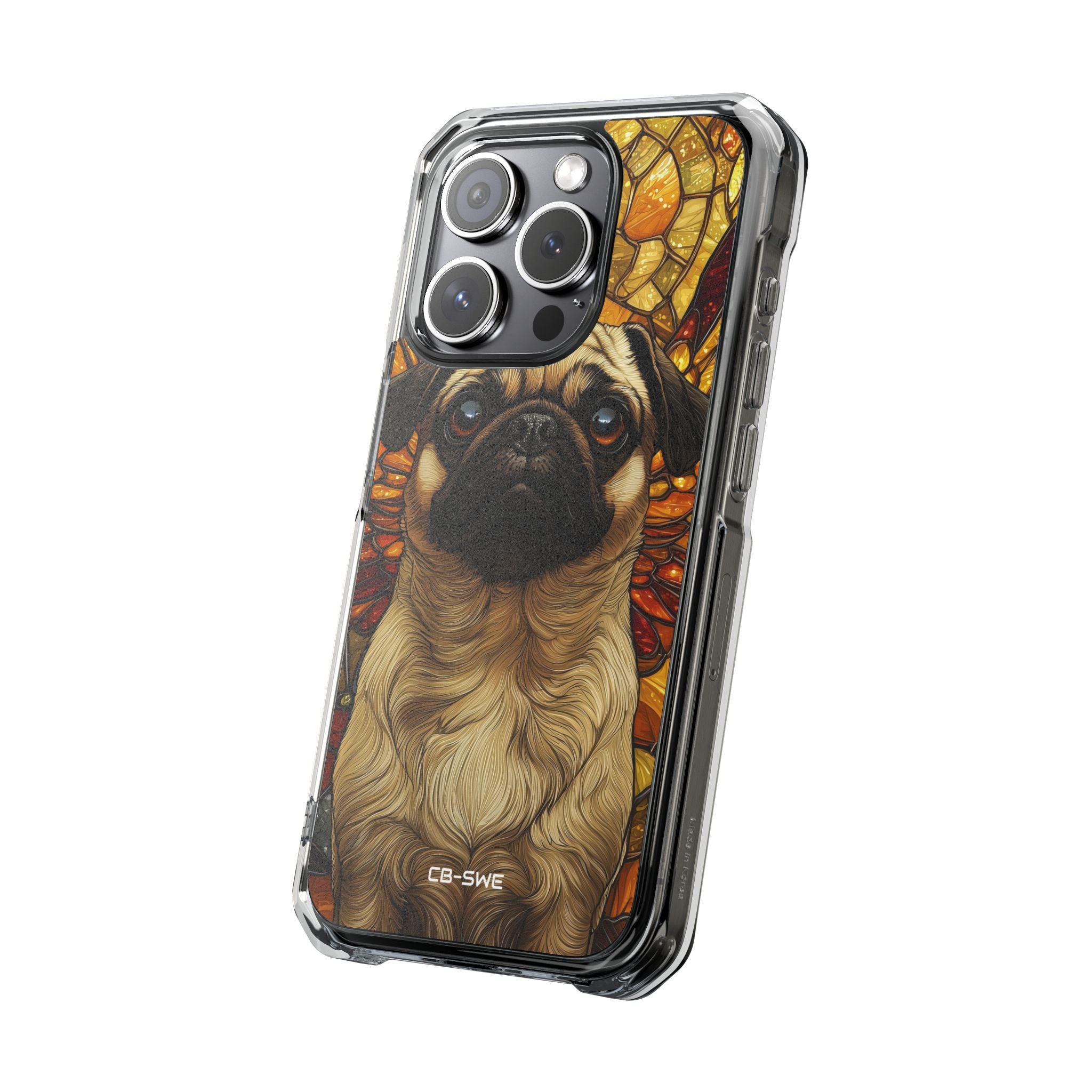 Pug Soars Brightly iPhone Case - Impact