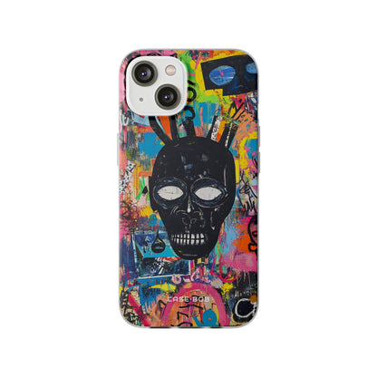 Skull Vortex iPhone 14 Case - Soft