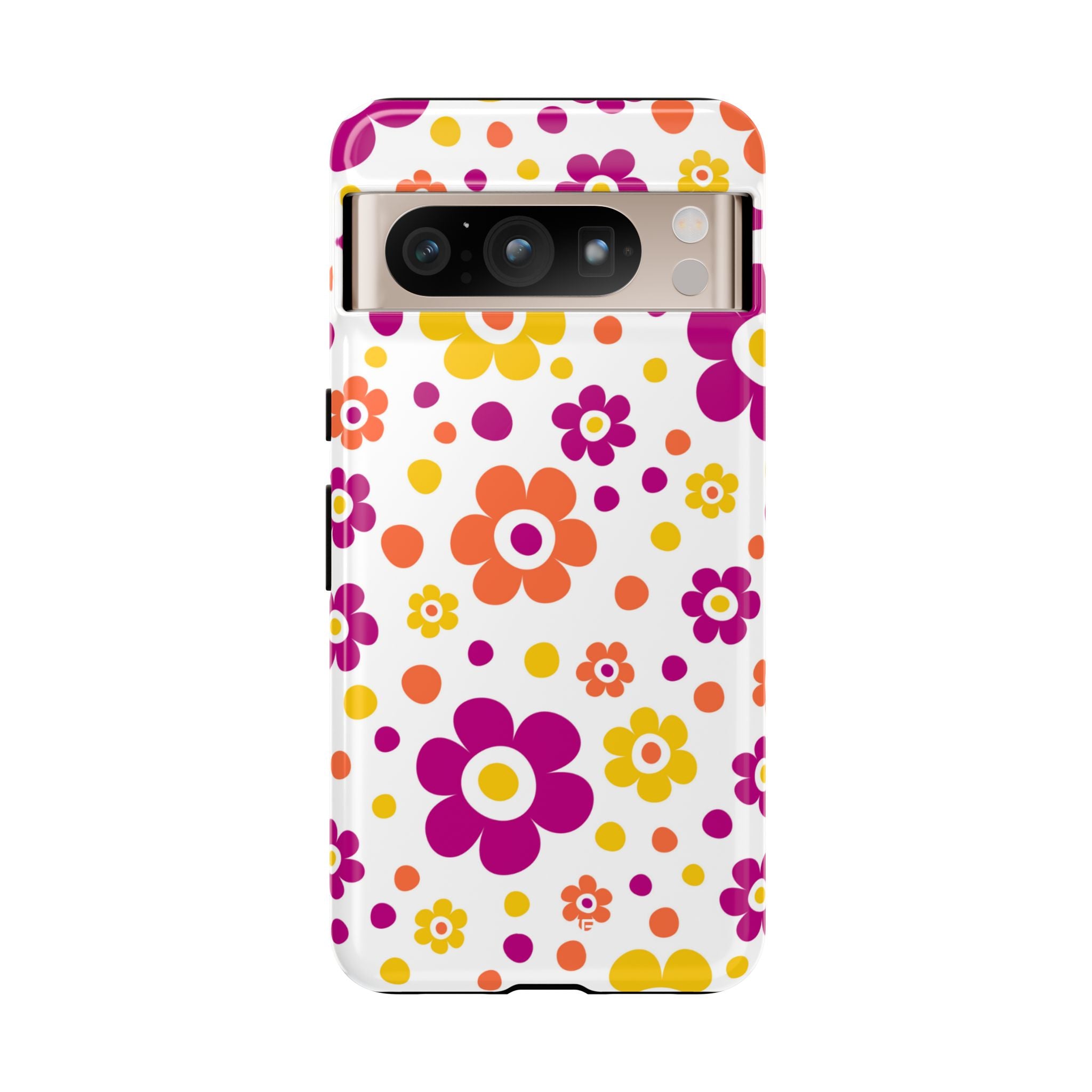 Retro Floral Playfulness - Google Pixel Case