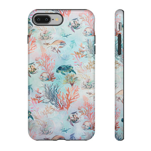 Pastel Underwater Serenade - Protective Phone Case