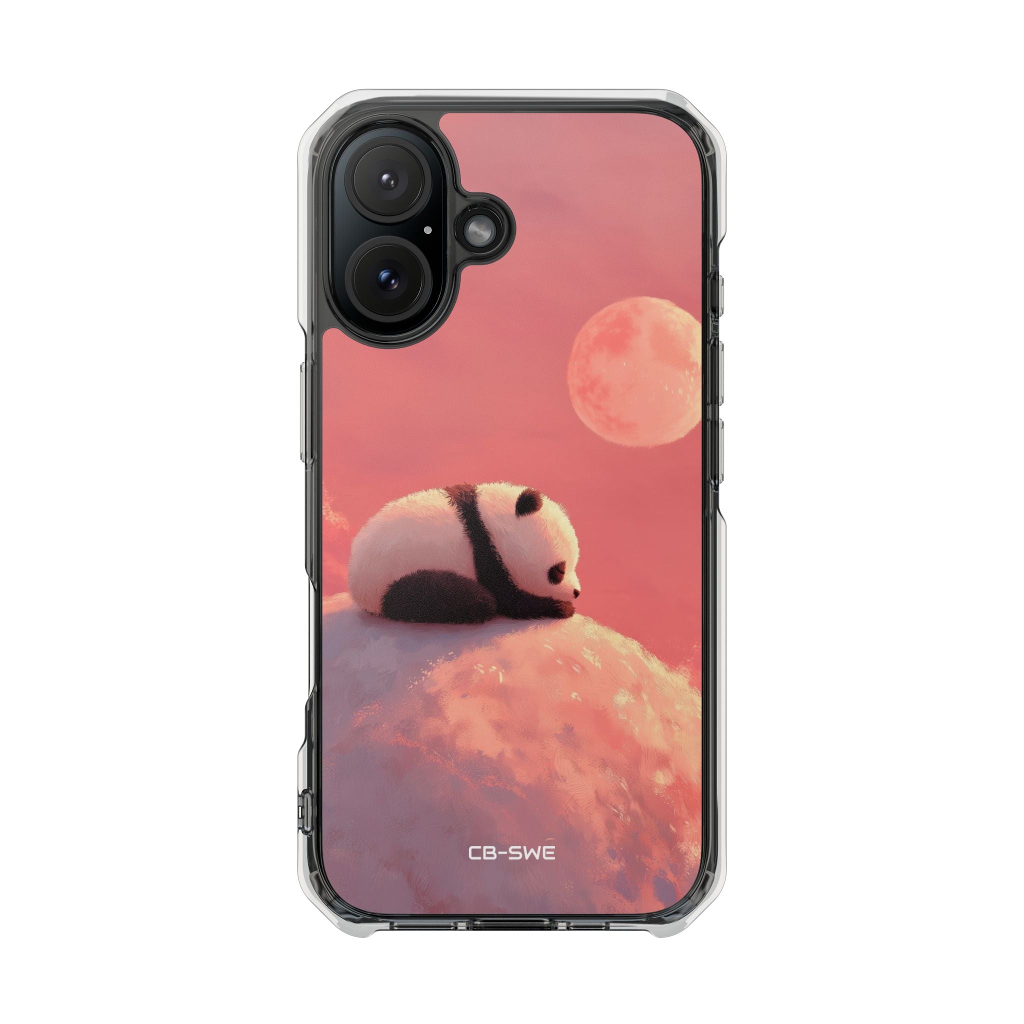 Moonlit Panda Dreams iPhone Case - Impact