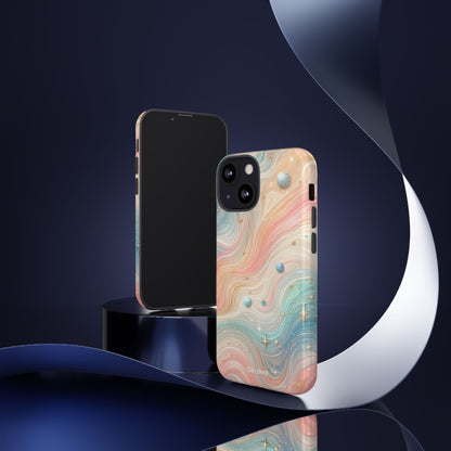 Celestial Waves Dance - iPhone Case