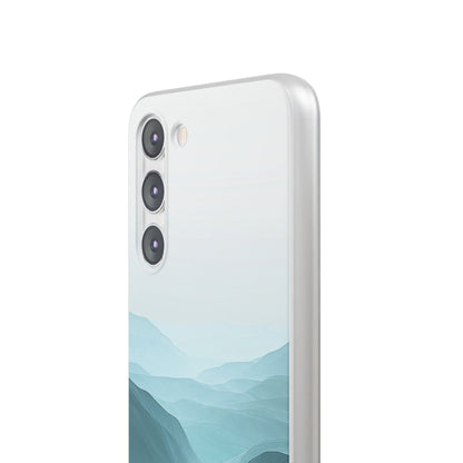 Teal Mist Mountains Samsung S23 Plus Case - Soft
