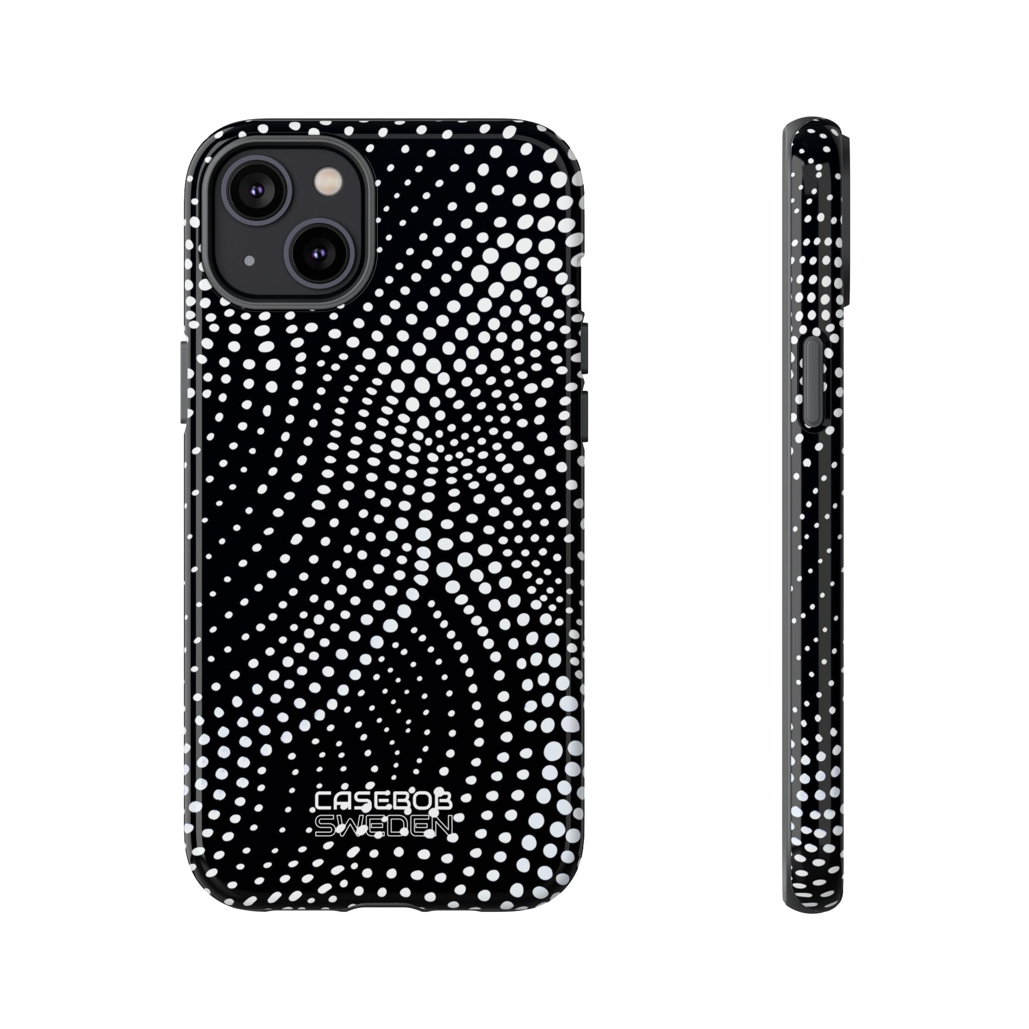 Waves of Dots iPhone 14 - Tough