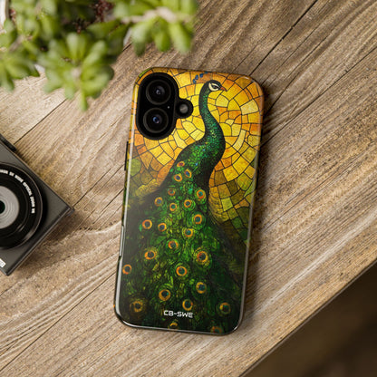 Peacock Spreads Light - iPhone Case