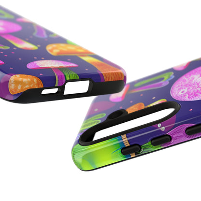 Neon Mushroom Dreams - Samsung Case