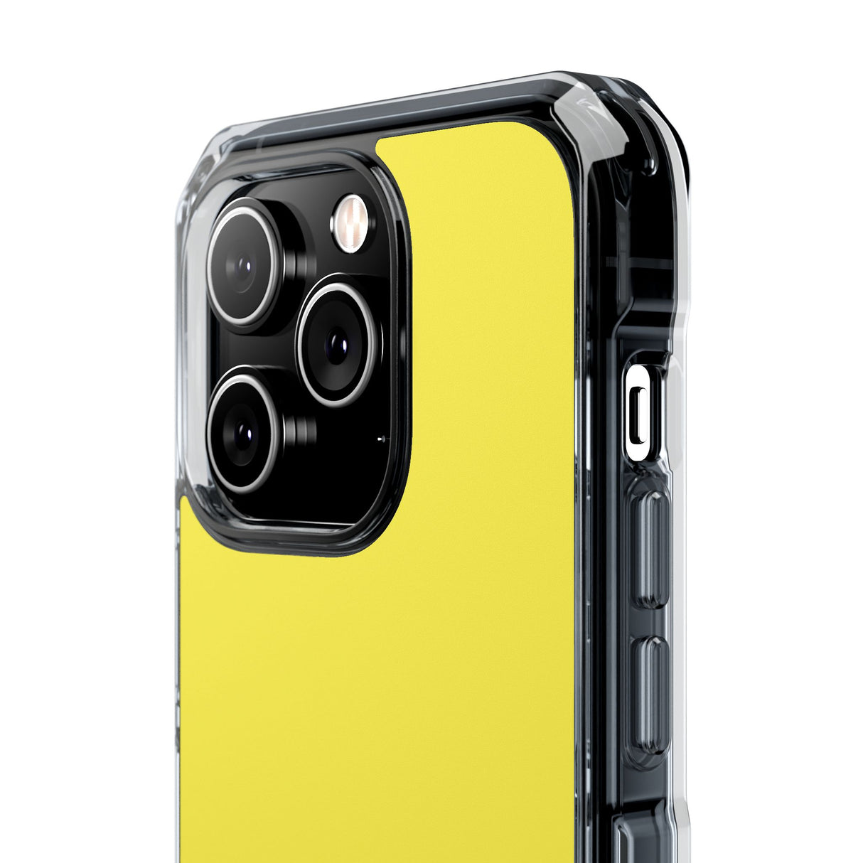 Lemon Yellow | Phone Case for iPhone (Clear Impact Case - Magnetic)