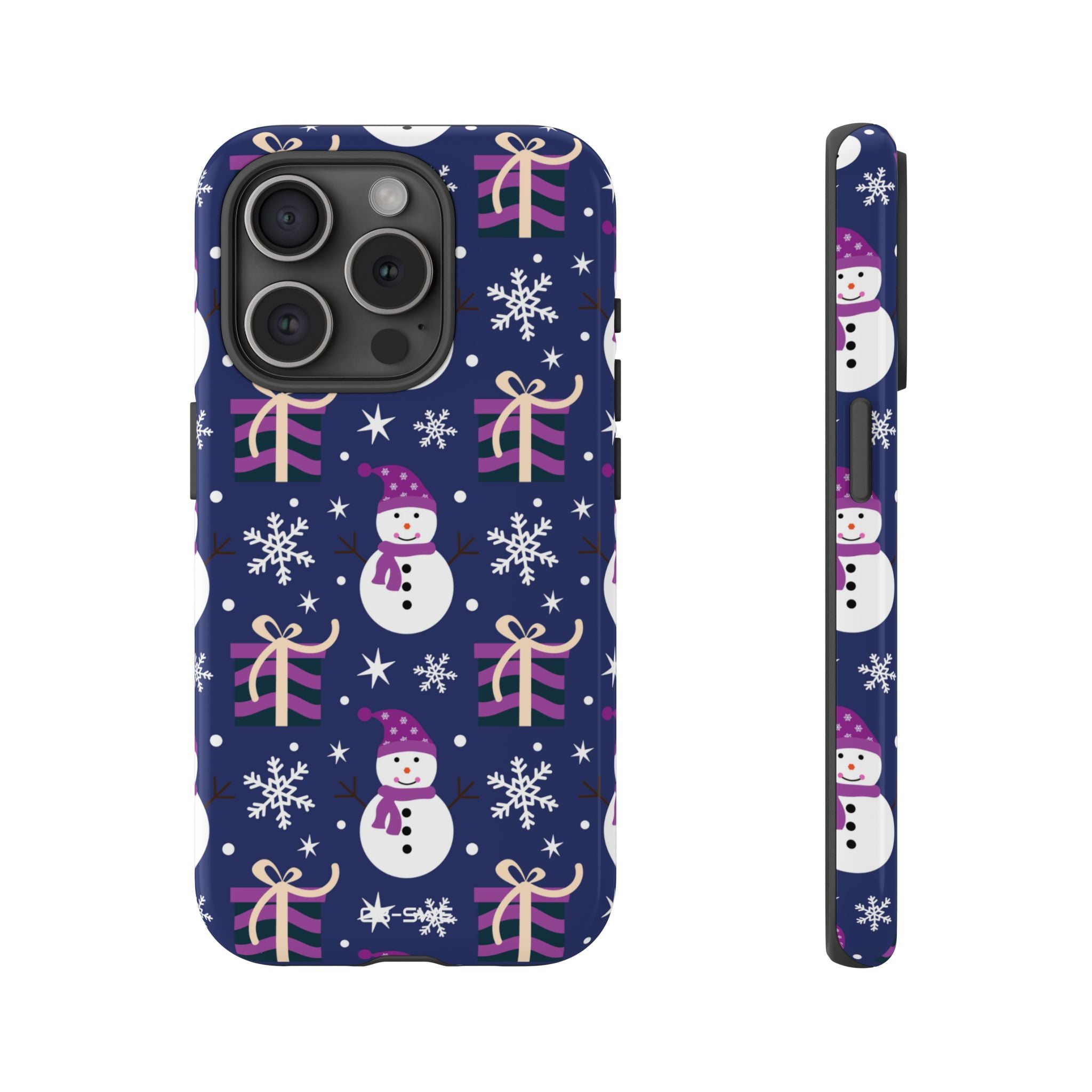 Snowmen Celebrate Joy - iPhone Case
