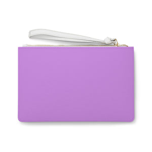 Helle lila Clutch 