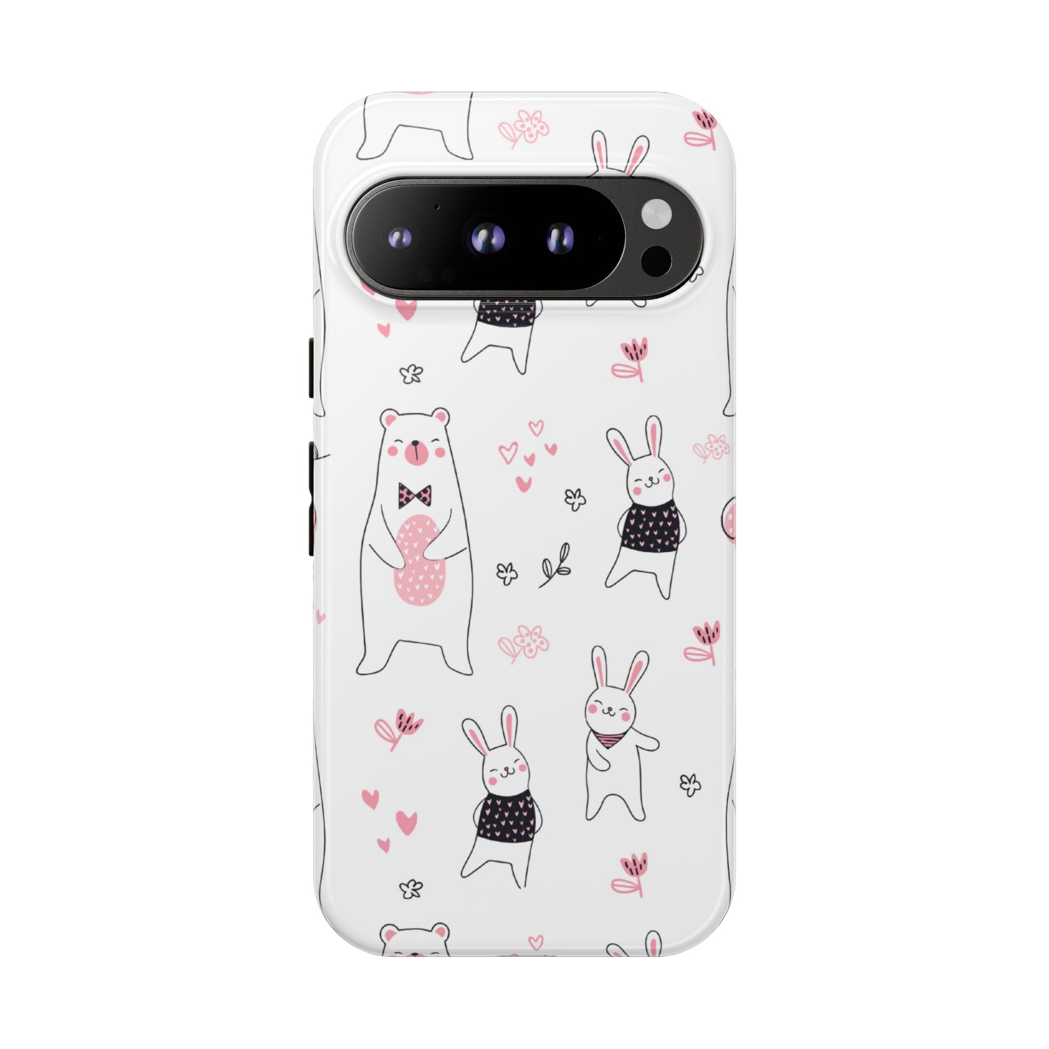 Bears Dance Playfully - Google Pixel Case