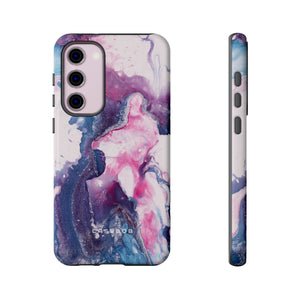 Blue & Pink Art - Protective Phone Case