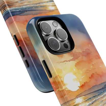 Sunset Dances Over - iPhone Case