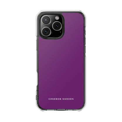 Purple iPhone 16 - Clear Impact Phone Case