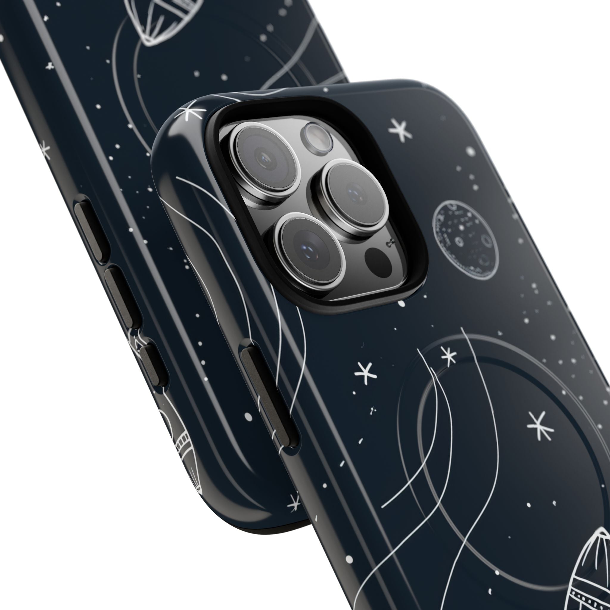 Cosmic Rocket Drift iPhone 16 - Tough+