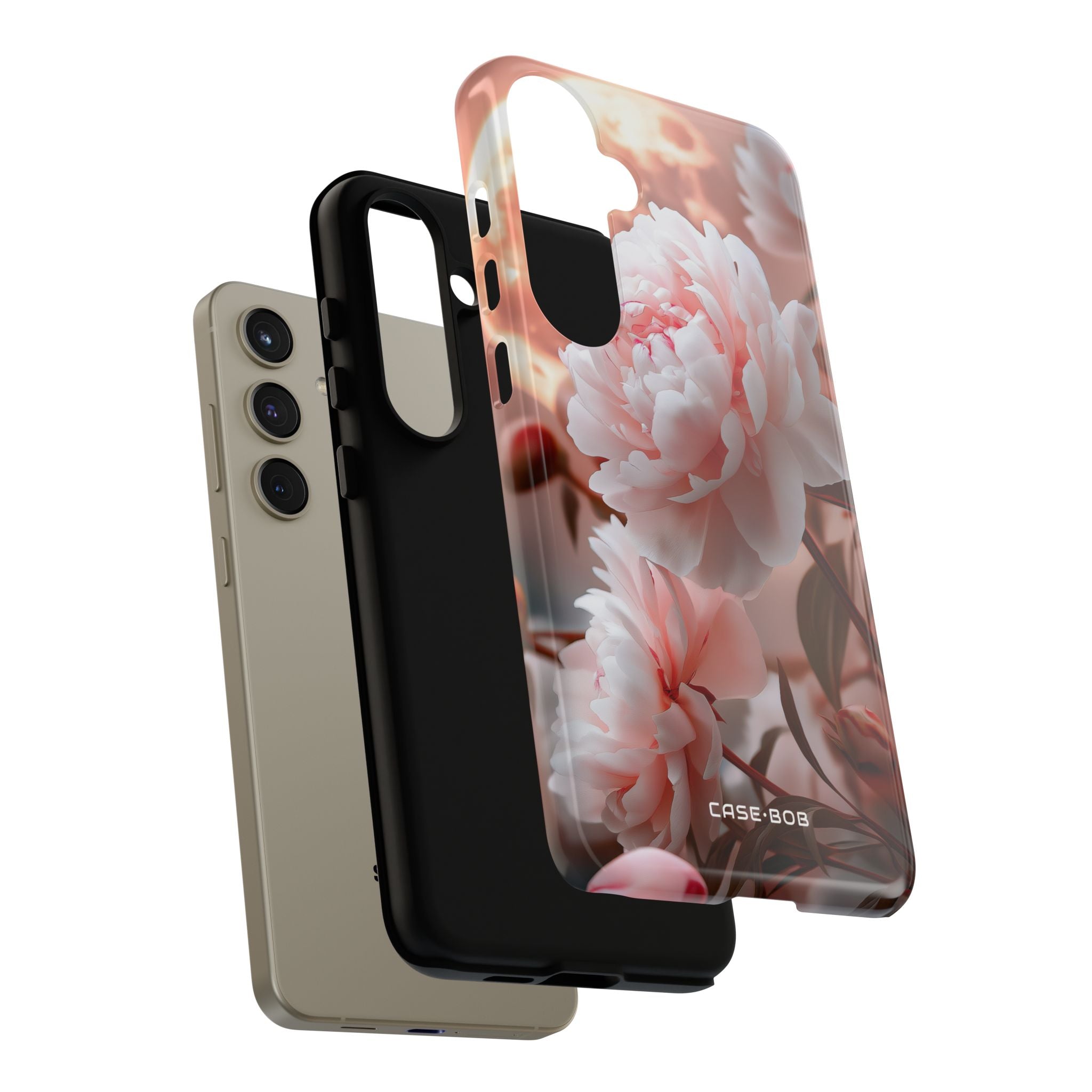Peony Moonlight Samsung S24 Plus Case - Tough