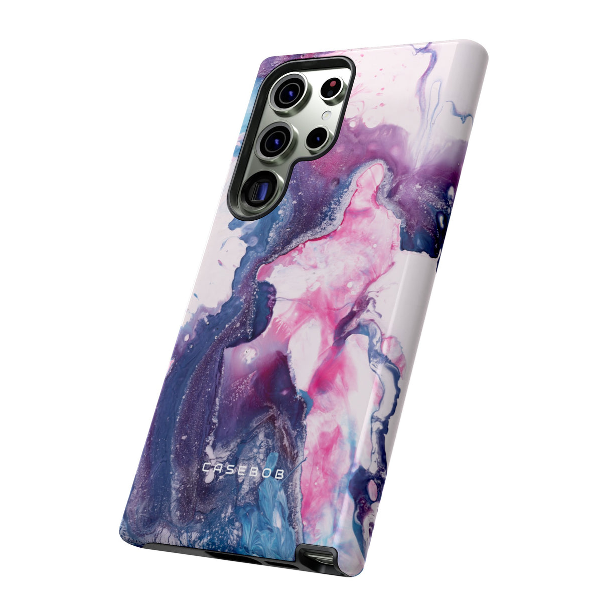 Blue & Pink Art - Protective Phone Case