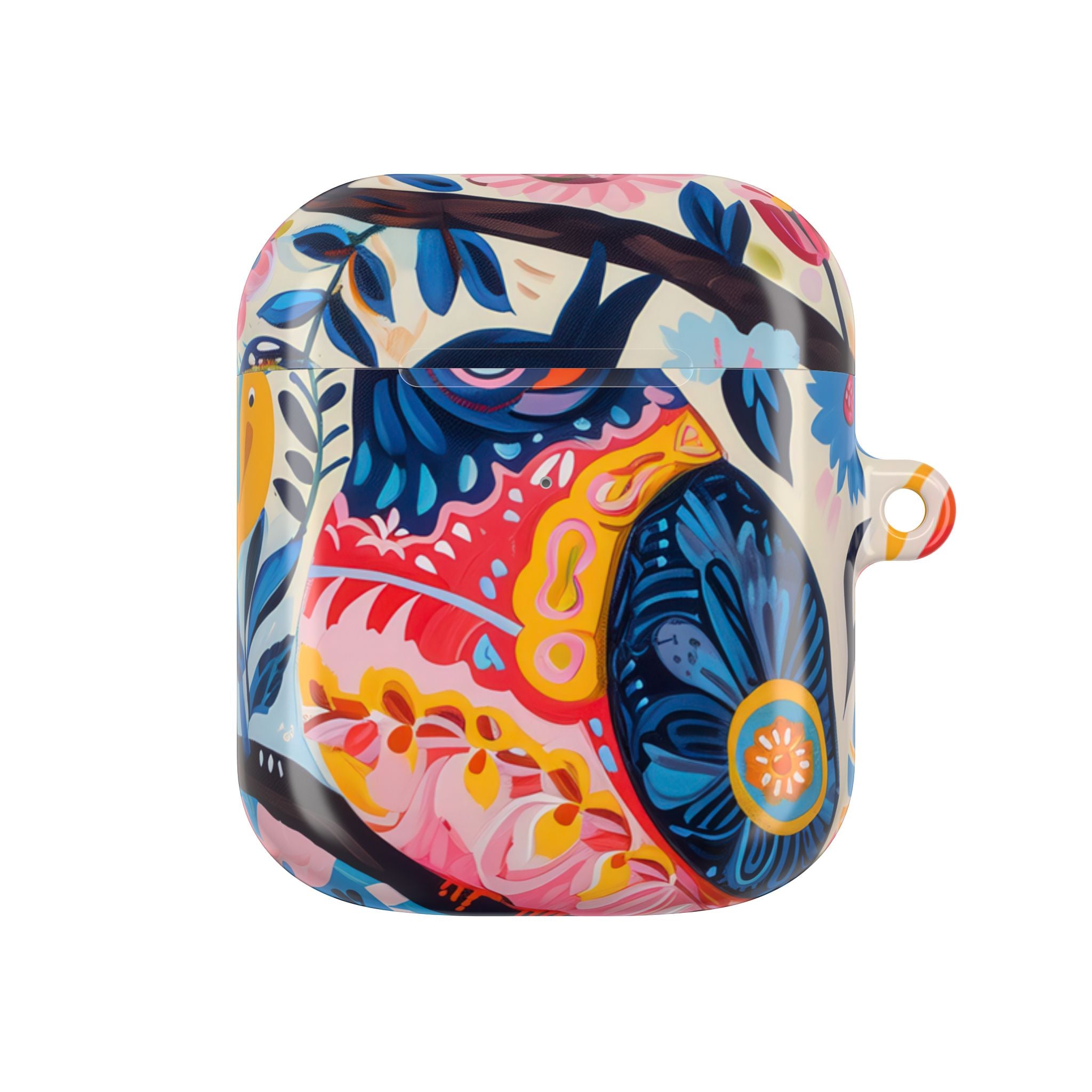 Ornate Owl Bloom - AirPods Case