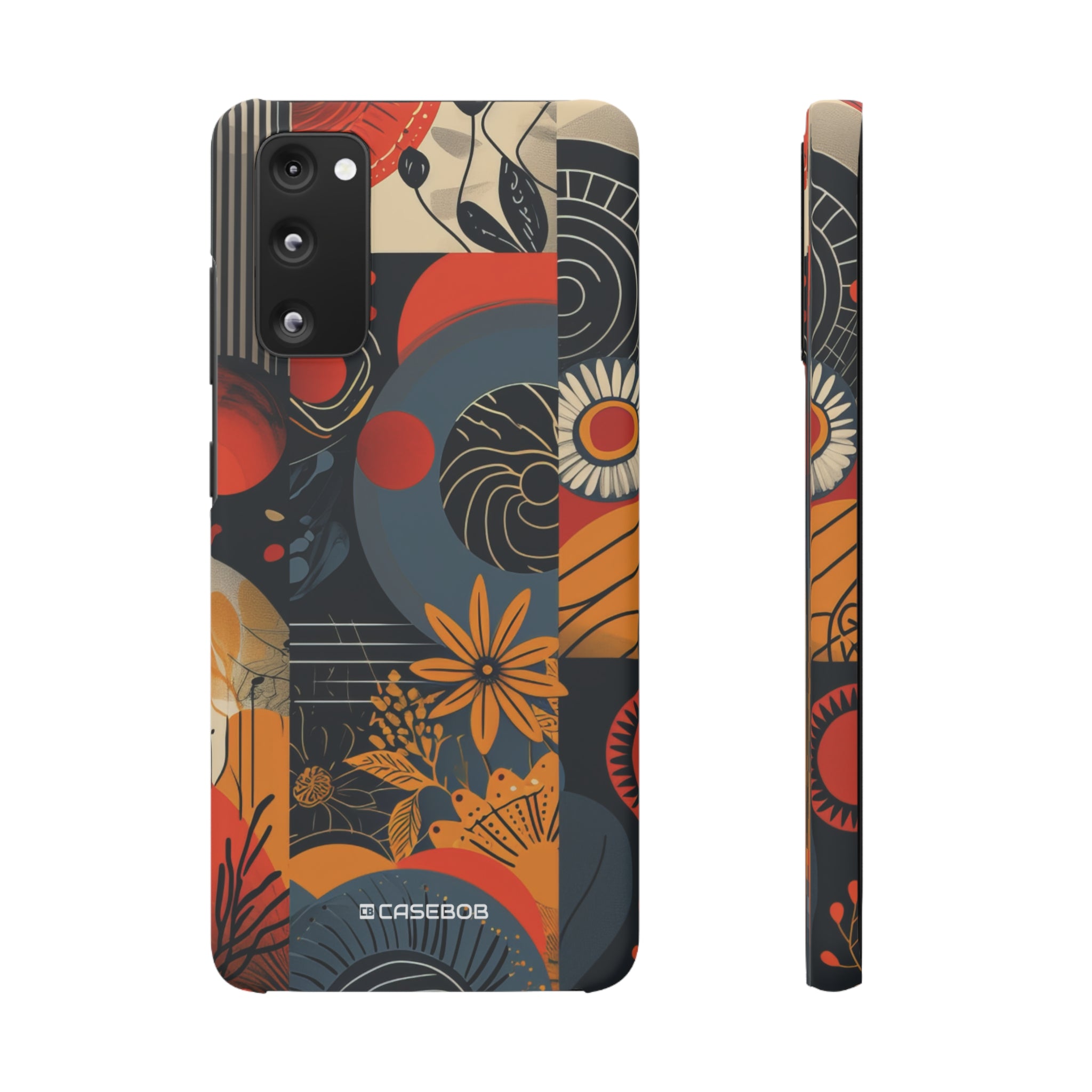 Retro Vibrance | Slim Phone Case for Samsung