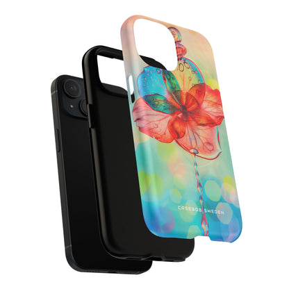 Ethereal Glass Flower iPhone 15 | Tough+ Phone Case