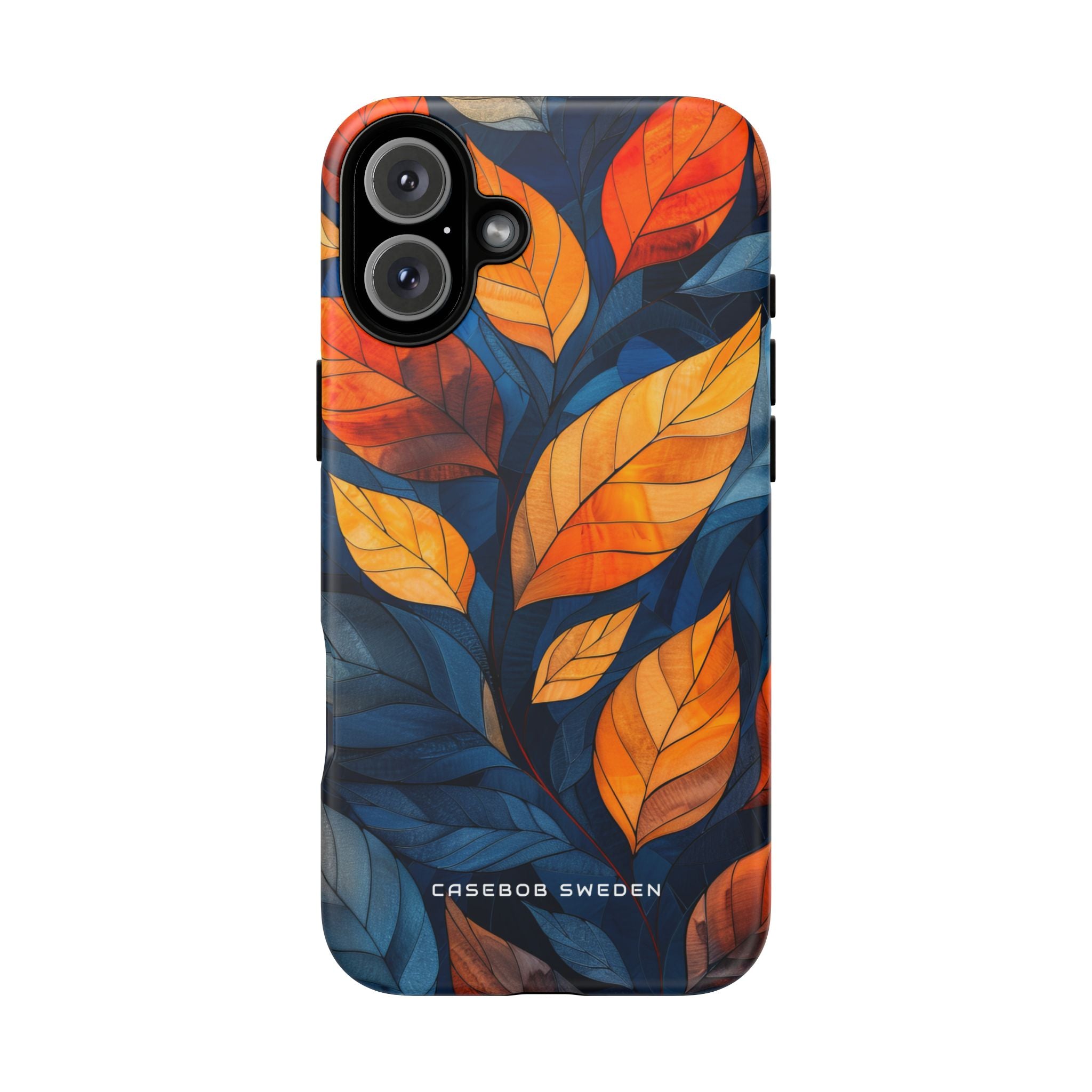 Stained Glass Blossoms iPhone 16 - Tough Phone Case