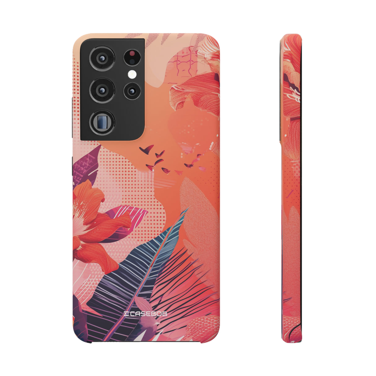 Living Coral Design | Handyhülle für Samsung (Slim Case)