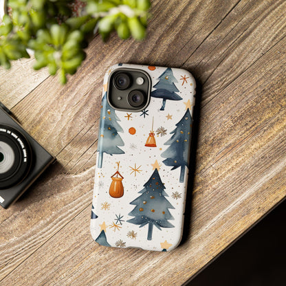 Christmas Trees Dance - iPhone Case