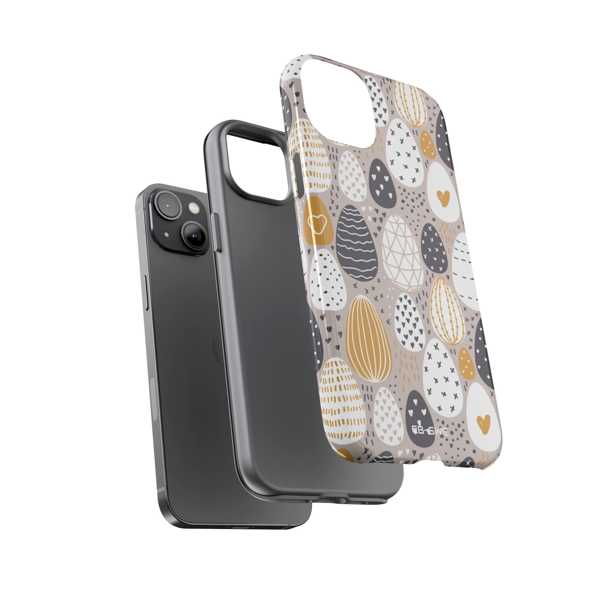 Easter Eggs Playful - iPhone Case