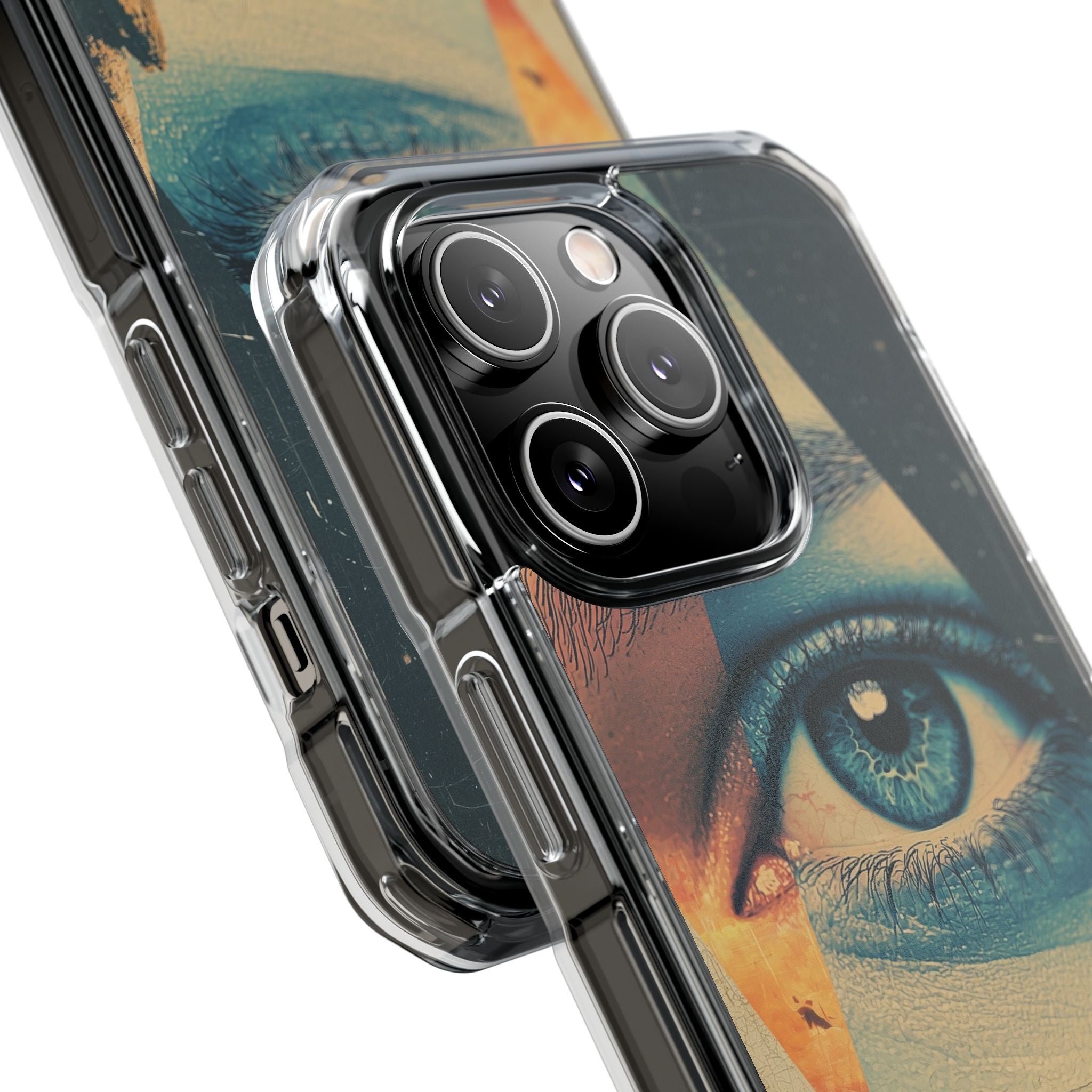 Eye Meets Mountains iPhone Case - Impact