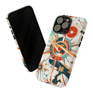 Astrological Wheel Wonders - Protective Phone Case