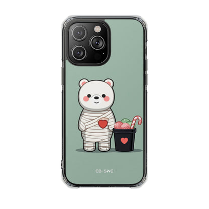 Mummy Bear Smiles Bright iPhone Case - Impact