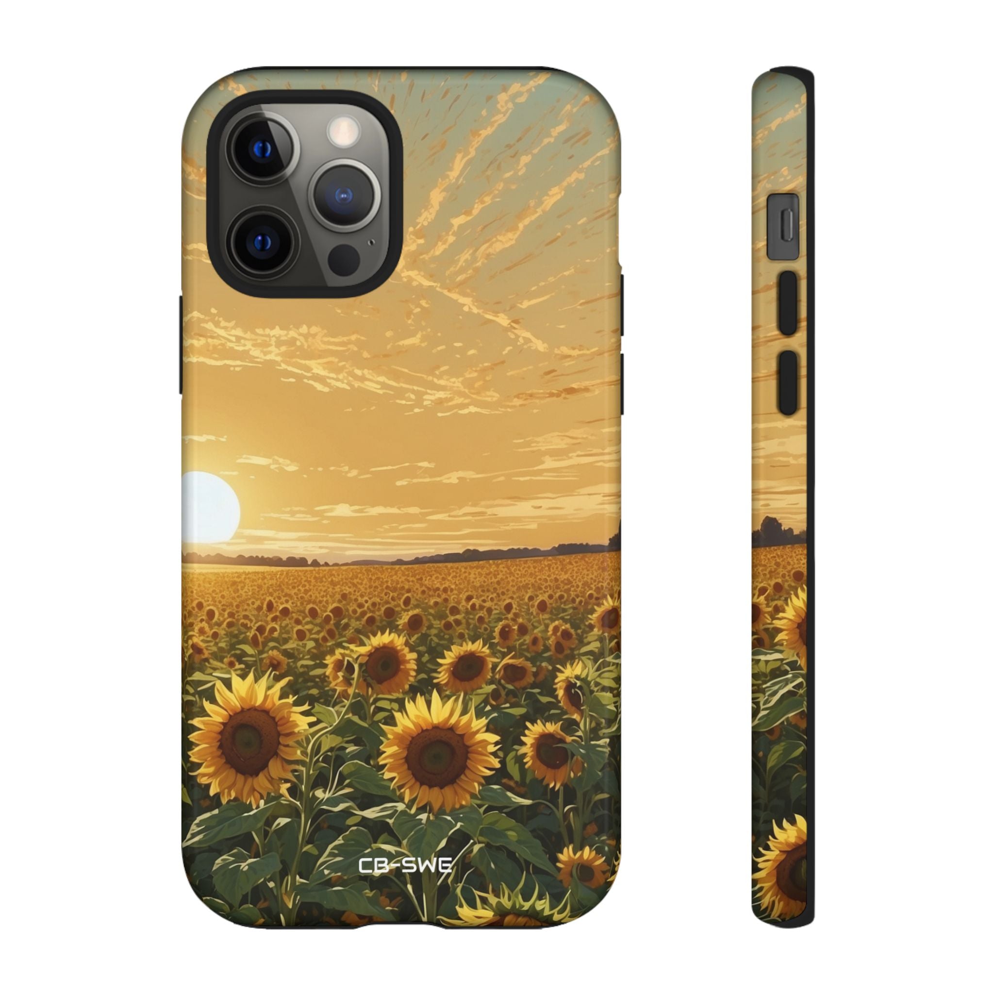 Sunflowers Embrace Light - iPhone Case