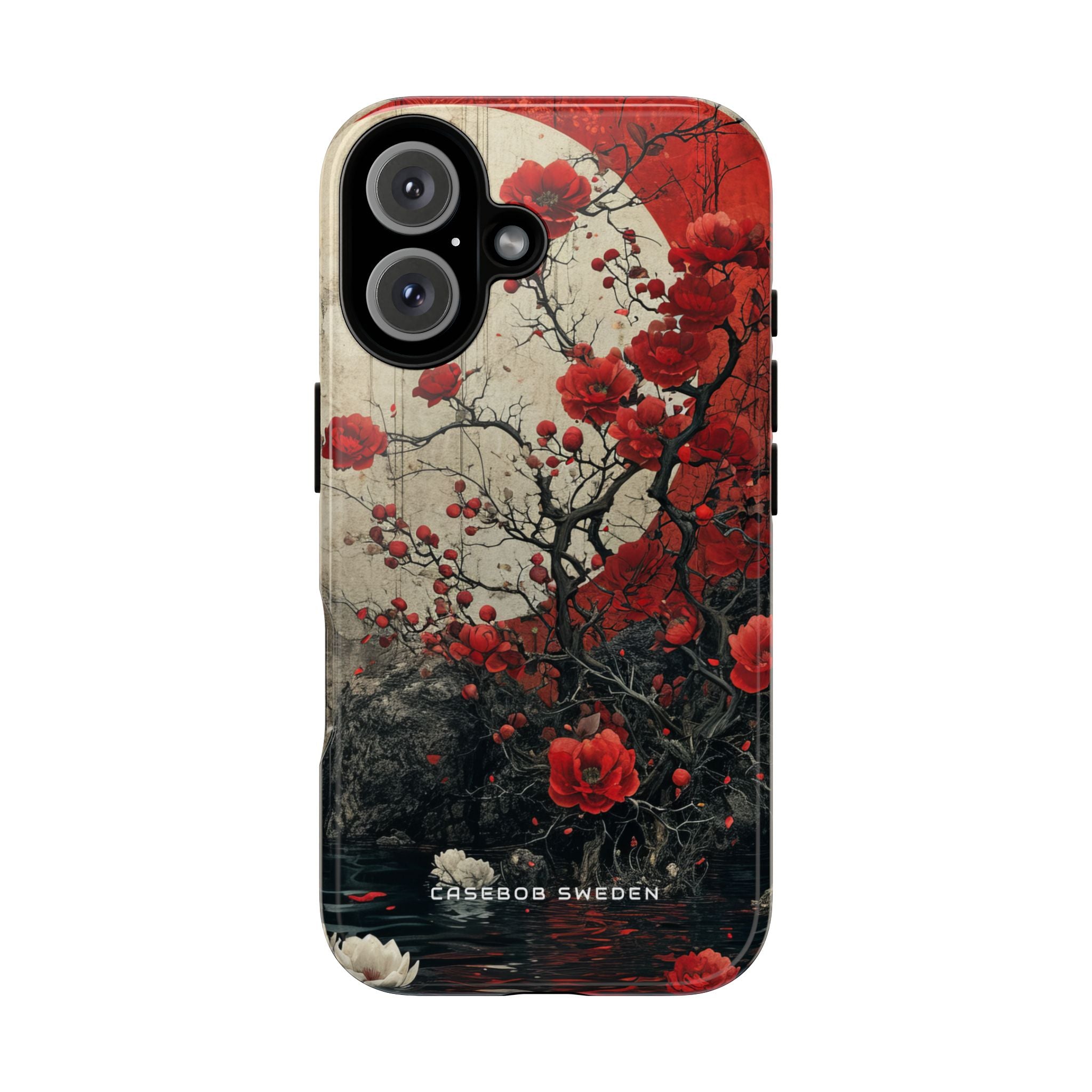 Zen Blossoms in Moonlight iPhone 16 - Tough Phone Case