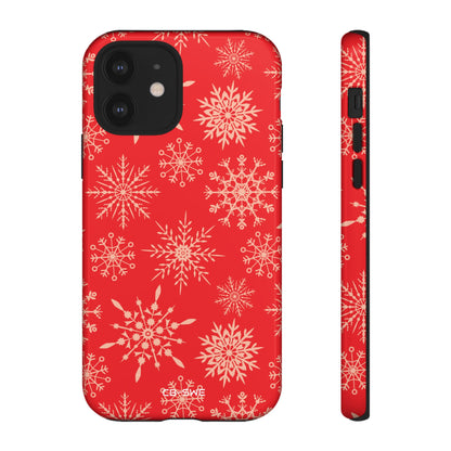 Snowflakes Dance Bright - iPhone Case